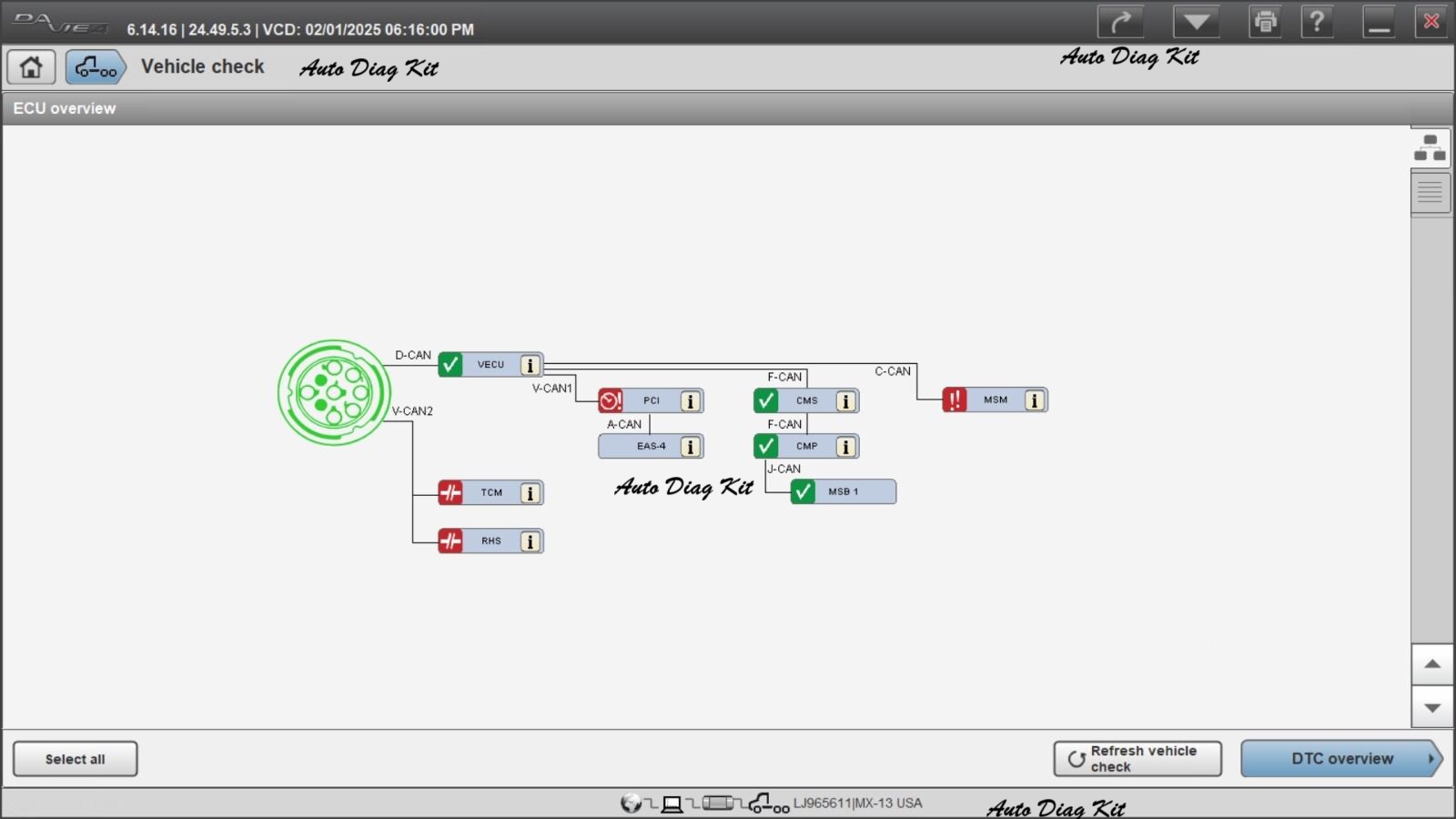 DAVIE4 DAF & PACCAR – Euro 6/5/4 DAF DAVIE4 software Diagnostic Tool (Updated: 2025.12 v) DAVIE4 Standard Package - Image 7
