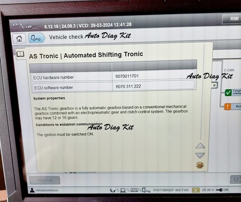 DAVIE4 DAF & PACCAR – Euro 6/5/4 DAF DAVIE4 software Diagnostic Tool (Updated: 2025.12 v) DAVIE4 Standard Package - Image 5