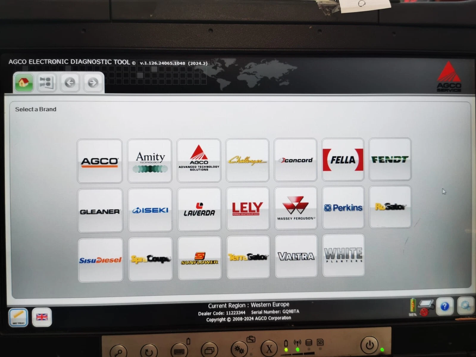 AGCO EDT Diagnostic Tool with CFD1 - Image 3