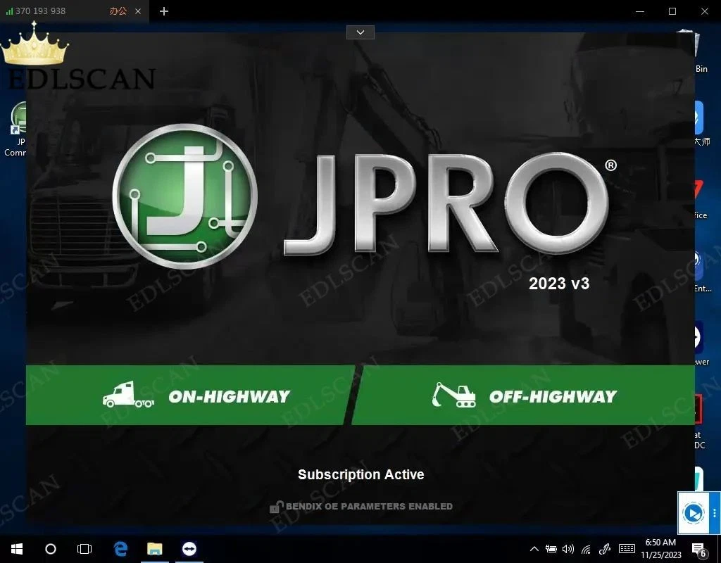 JPRO DLA 2023 Diesel Heavy Duty Truck Scanner Diagnostic tool CF53 laptop - Image 2