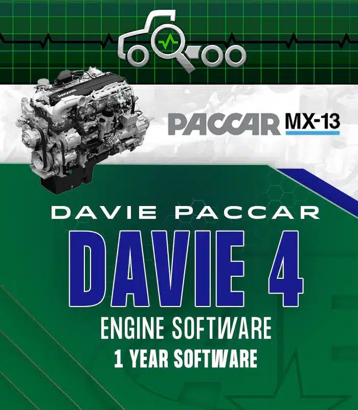 DAVIE4 PACCAR MX-13 Engine Software- 1 Year
