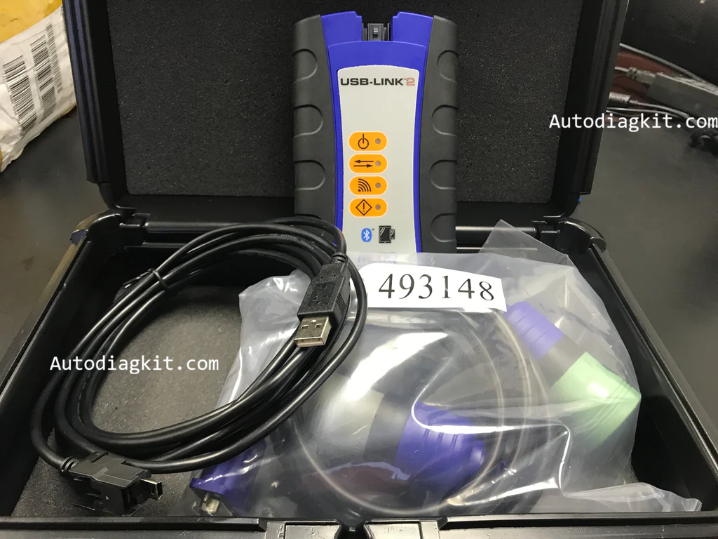 PACCAR DAF MX Engine Dealer Level Laptop Kit with Nexiq USB Link 3 Diagnostic Tool