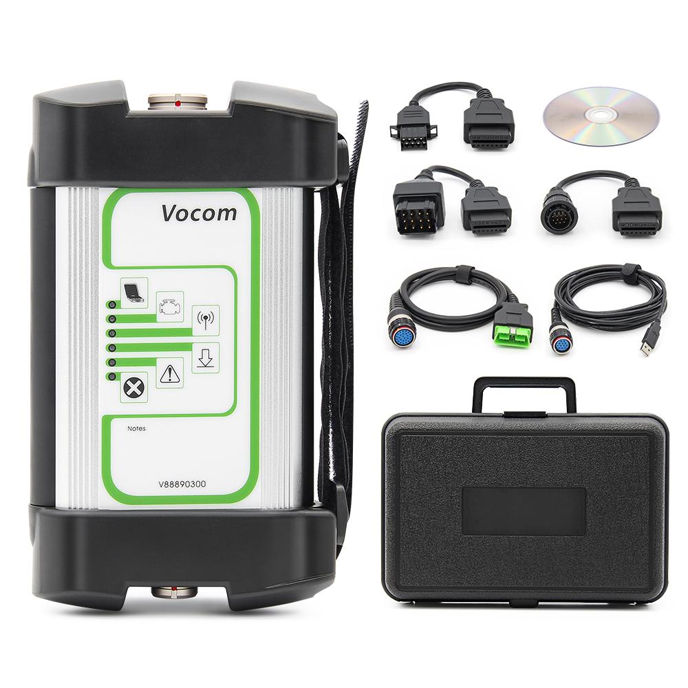 VOLVO VOCOM 88890300 with Cables | Original Truck Diagnostic Tool