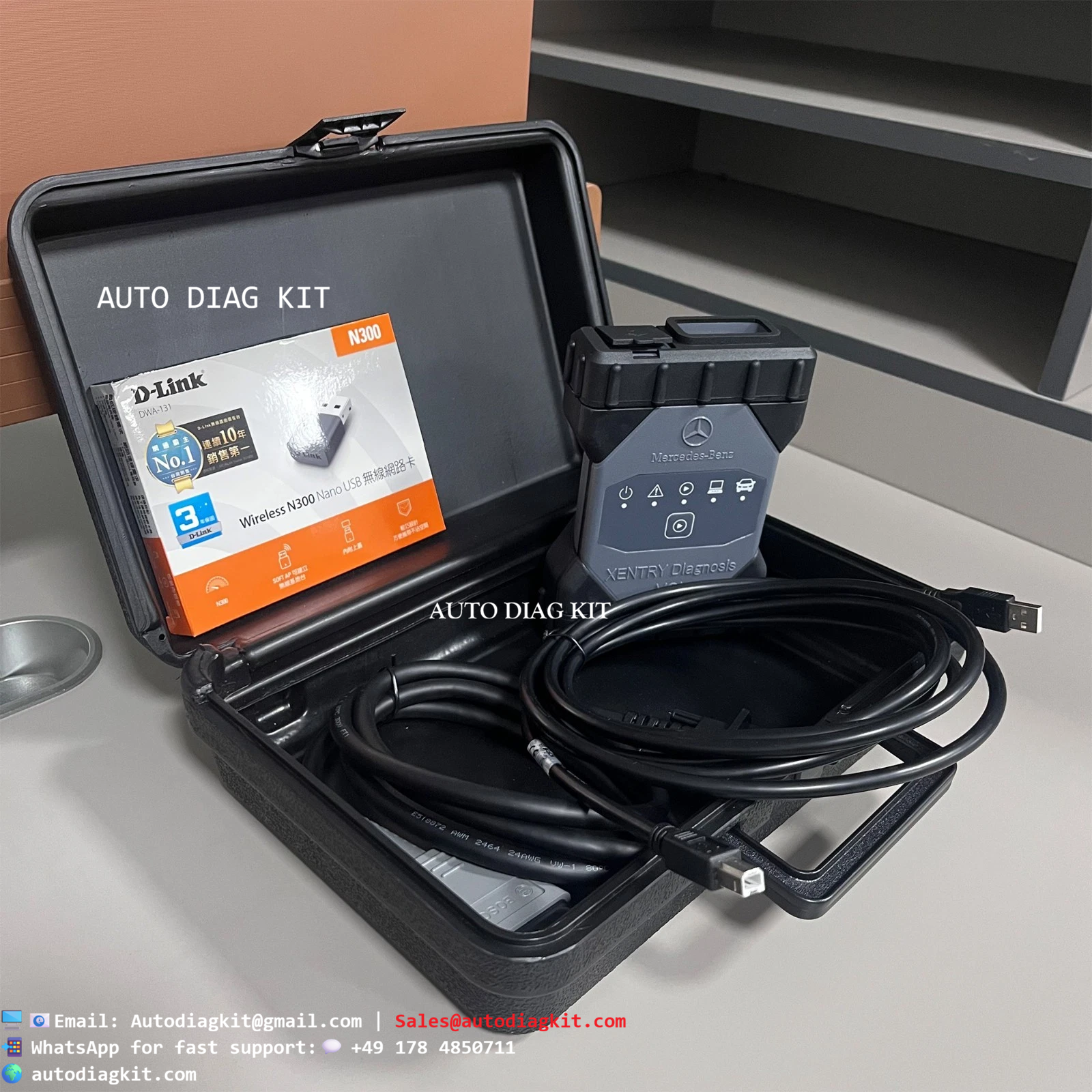 NEW XENTRY C6 MB STAR C6 DIAGNOSTIC TOOL INTERFACE AND CABLE OEM