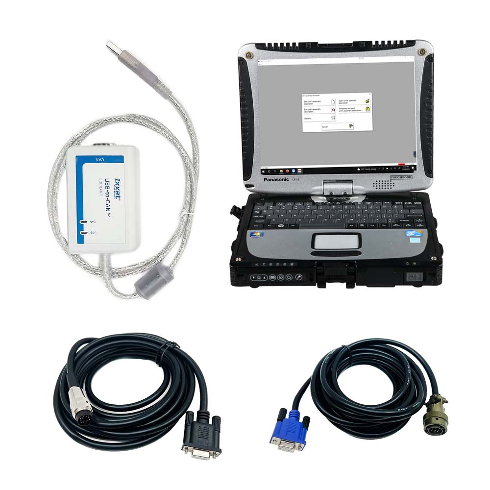 MTU USB-to-CAN 2.74 Diagnostic Software Truck Diagnostic Tool