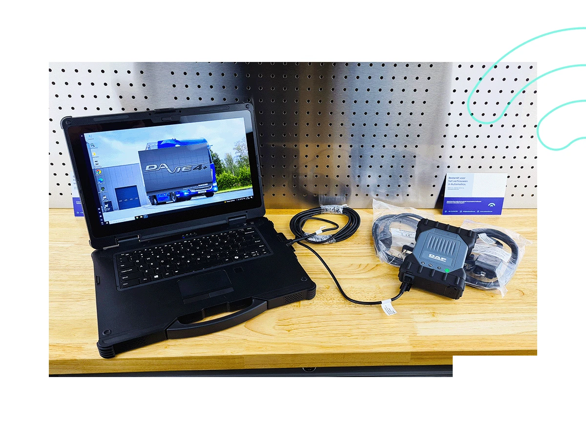 Original DAF DAVIE 4 OEM Dealer Diagnostic Kits - Image 2