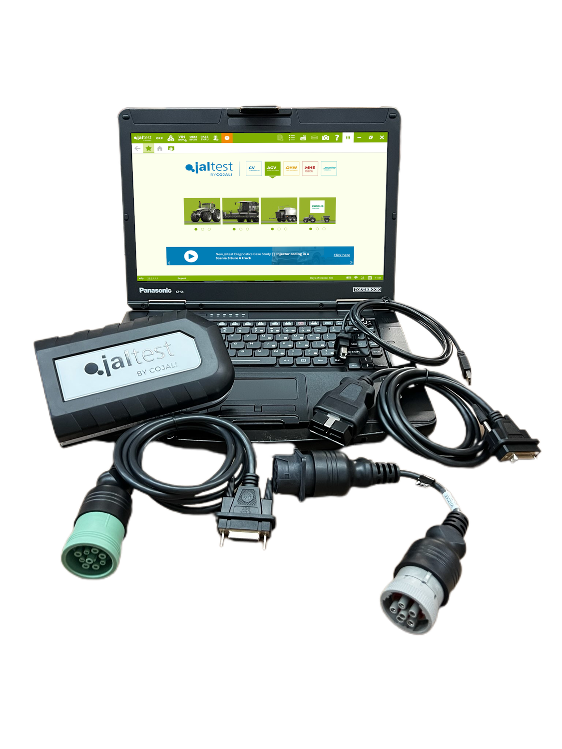 Cojali Jaltest AGV & OHW Toughbook Package