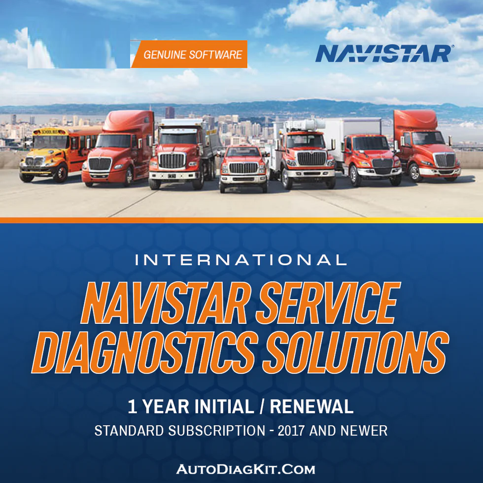 Navistar Service Diagnostics Solutions Standard Subscription - 2017 and NEWER Model
