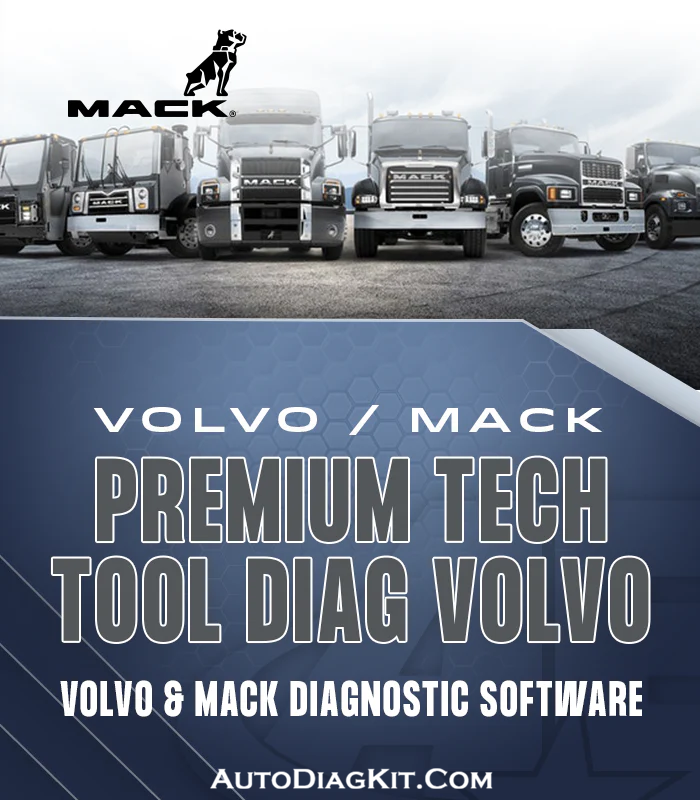 PTT Diagnostic Software Mack and Volvo Vehicles 1 Year