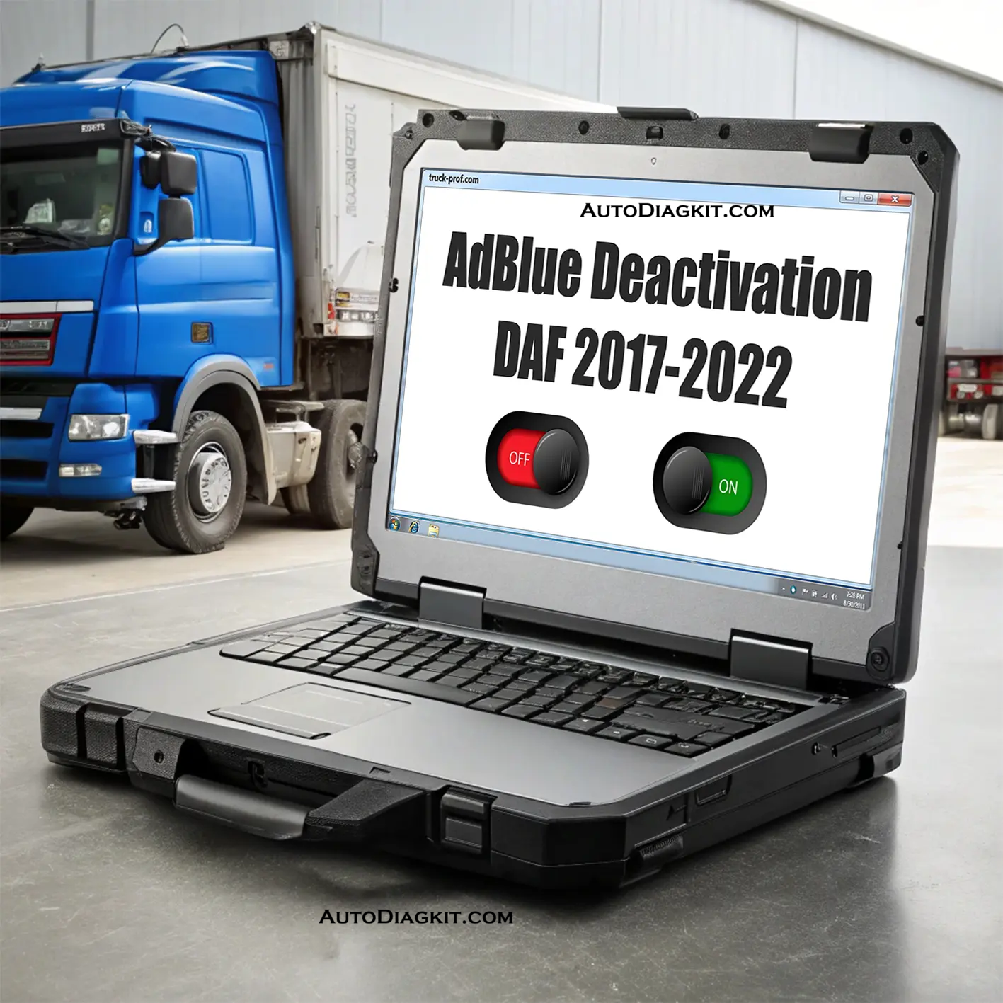AdBlue Disabling DAF 2017-2022