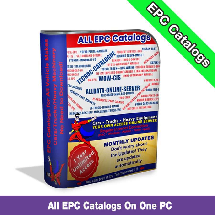 2019 All Vehicles EPC Online Catalogs On One PC