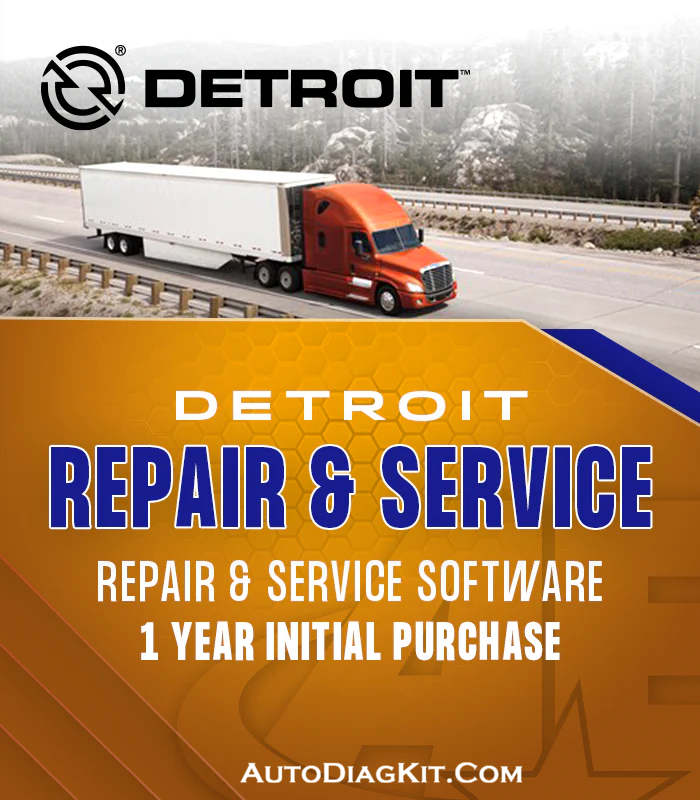 Detroit Diesel Repair & Service Info Software Initial Purchase