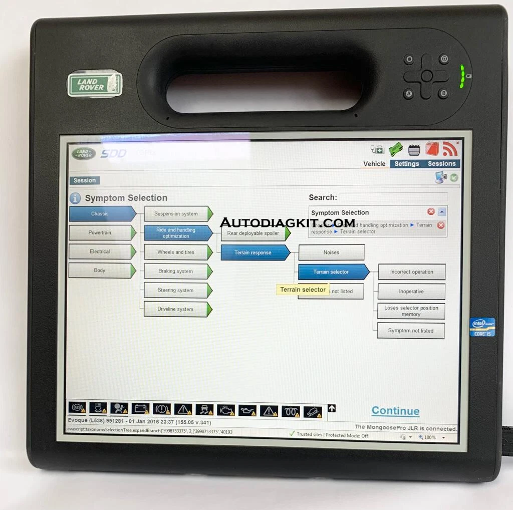 LAND ROVER JAGUAR DEALER DIAGNOSTICS PROGRAMMING V.FAST INTEL i5 SSD PEN TOUCH - Image 4