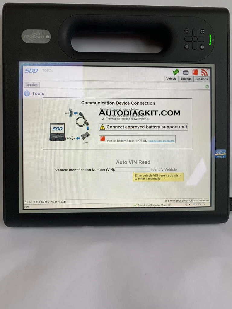 LAND ROVER JAGUAR DEALER DIAGNOSTICS PROGRAMMING V.FAST INTEL i5 SSD PEN TOUCH - Image 6