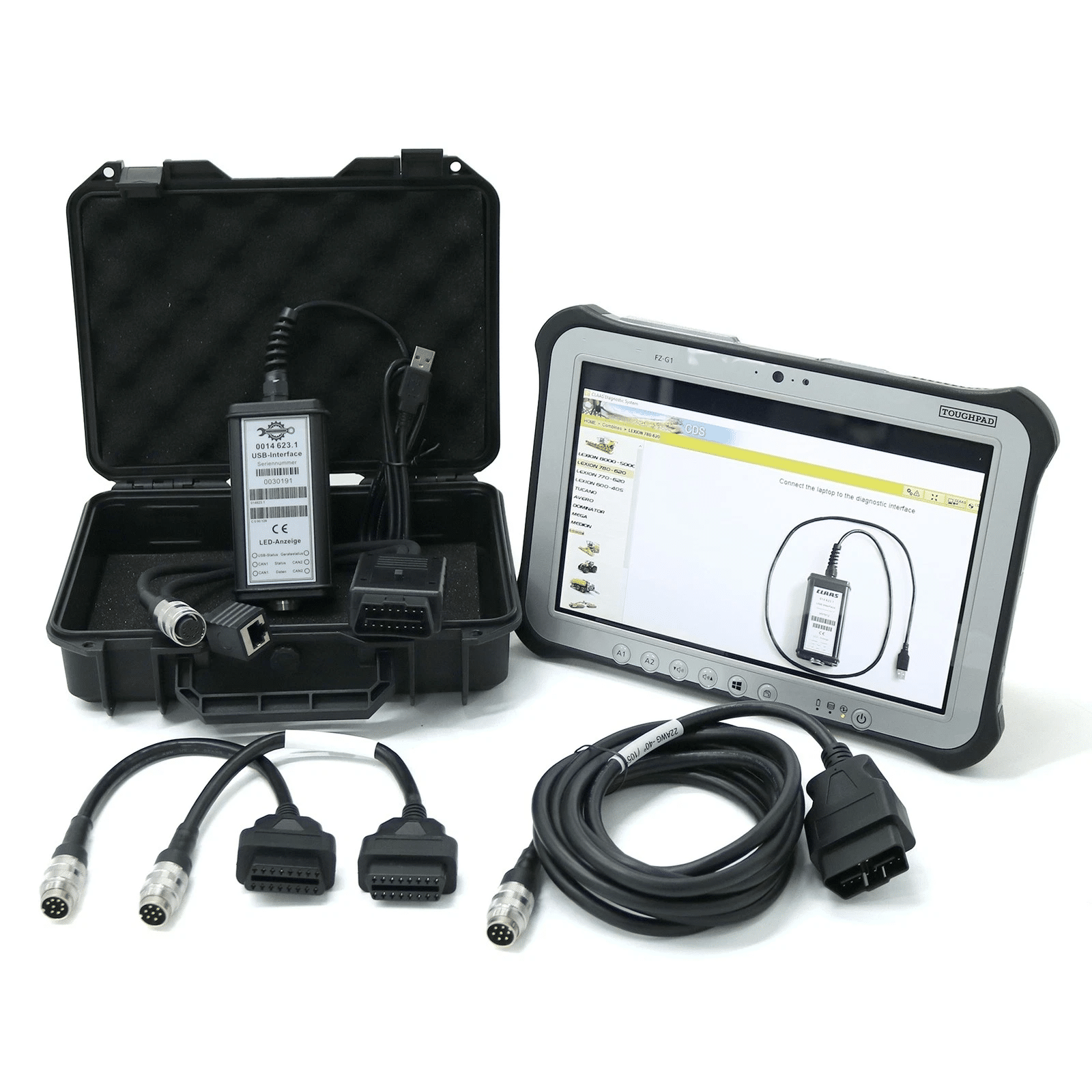 Tractor Scanner Kit with CDS Diagnostic System +Tablet For CLAAS