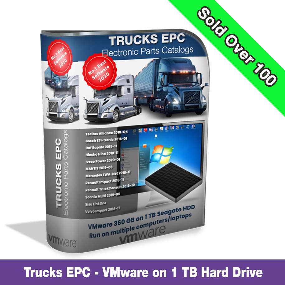 All-in-one Trucks EPC (Vmware) with 1 TB Hard Drive