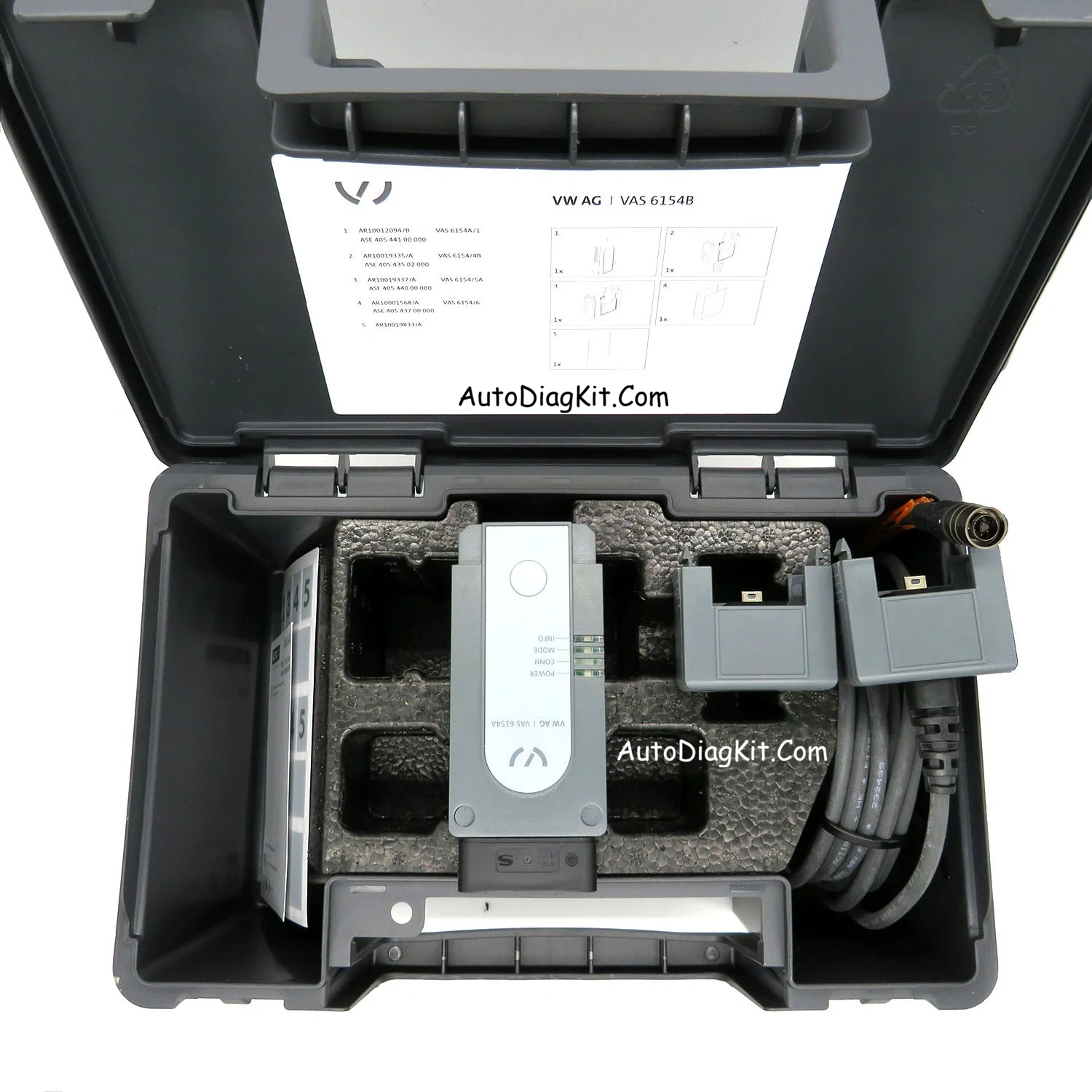 Original VAS 6154A VAS6154B Diagnostic Tester Kit VAG OBD Interface Support Latest ODIS Service & Engineering Software