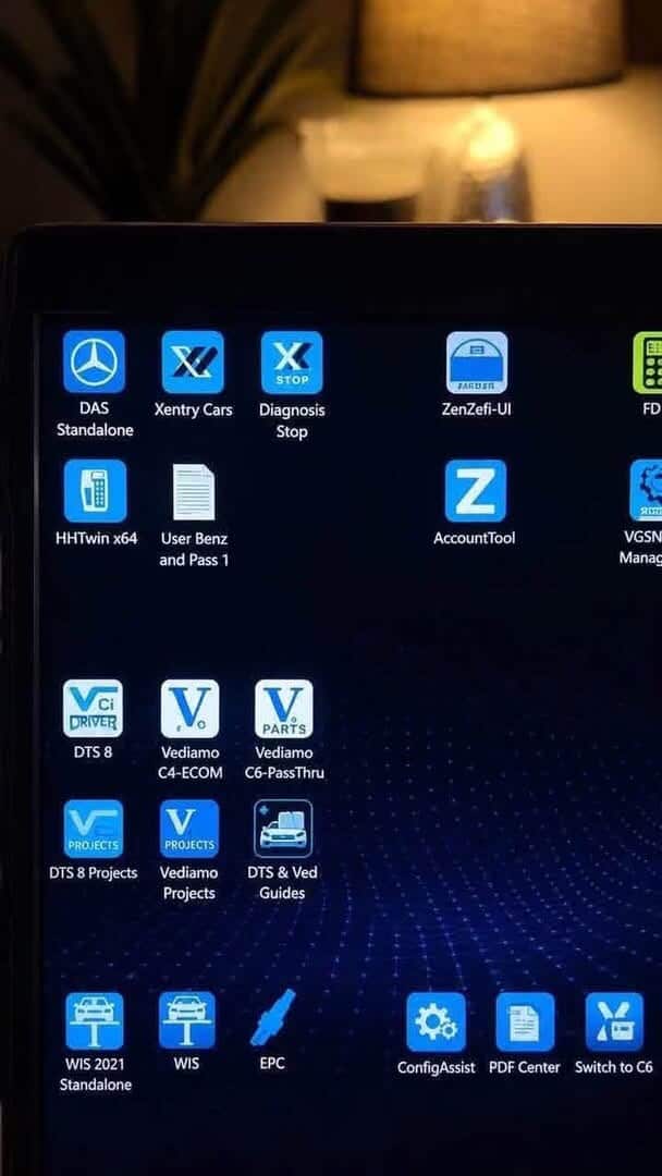 2026 Mercedes Benz Software Package with Panasonic Laptop - Image 4