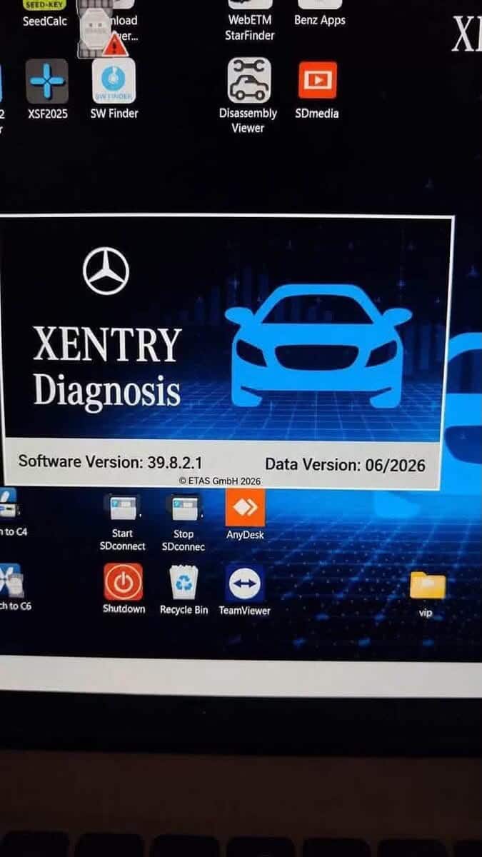 2026 Mercedes Benz Software Package with Panasonic Laptop - Image 2